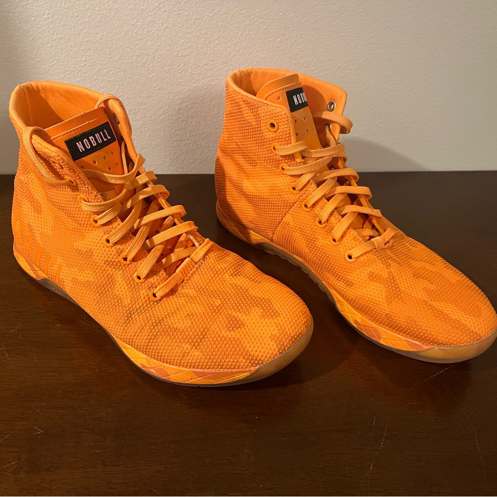NOBULL Orange Athletic Shoes High-Top